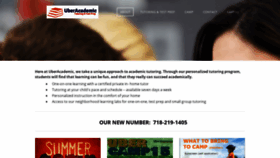 What Uberacademic.com website looked like in 2019 (4 years ago)