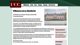 What Ucc-duesseldorf.de website looked like in 2019 (4 years ago)