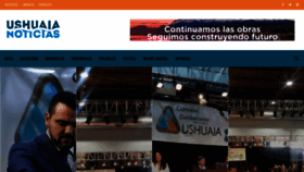 What Ushuaianoticias.com website looked like in 2019 (4 years ago)
