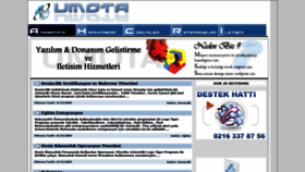 What Umota.com website looked like in 2019 (4 years ago)