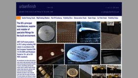 What Urbanfinish.com website looked like in 2019 (4 years ago)