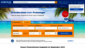 What Urlaub.check24.de website looked like in 2019 (4 years ago)