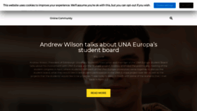 What Una-europa.eu website looked like in 2019 (4 years ago)