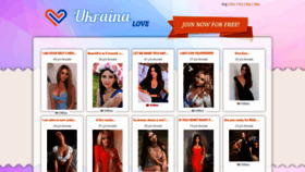 What Ukraina-love.com website looked like in 2019 (4 years ago)