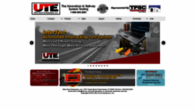 What Ute-inc.com website looked like in 2019 (4 years ago)