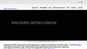 What Uwtsdlondon.ac.uk website looked like in 2019 (4 years ago)