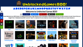 What Unblockedgamesboo.com website looked like in 2019 (4 years ago)
