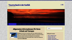 What Urlaub-curacao.net website looked like in 2019 (4 years ago)