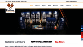 What Unibera.com website looked like in 2019 (4 years ago)