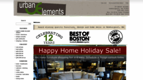 What Urbanelementshome.com website looked like in 2019 (4 years ago)