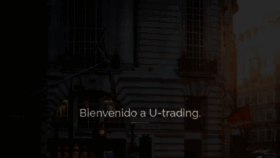 What Utrading.io website looked like in 2019 (4 years ago)