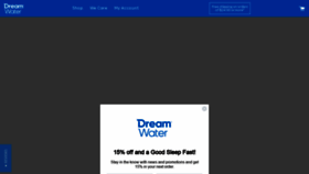 What Usa.drinkdreamwater.com website looked like in 2019 (4 years ago)