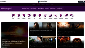What Univisionadivinos.com website looked like in 2019 (4 years ago)