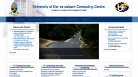 What Ucc.co.tz website looked like in 2019 (4 years ago)