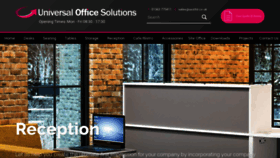 What Universalofficesolutions.co.uk website looked like in 2019 (4 years ago)