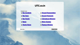 What Utc.co.in website looked like in 2019 (4 years ago)