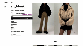 What Unblank.co.kr website looked like in 2019 (4 years ago)