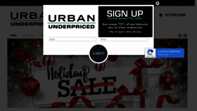 What Urbanunderpriced.com website looked like in 2019 (4 years ago)