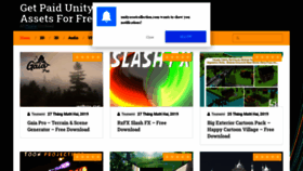 What Unityassetcollection.com website looked like in 2019 (4 years ago)