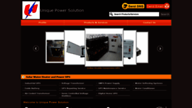 What Uniquepowersolution.net website looked like in 2019 (4 years ago)