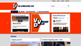 What Utrecht.vvd.nl website looked like in 2019 (4 years ago)