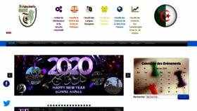 What Univ-oran2.dz website looked like in 2019 (4 years ago)