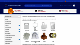 What Uniekverpakkingen.nl website looked like in 2020 (4 years ago)