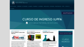 What Universidad-policial.edu.ar website looked like in 2020 (4 years ago)