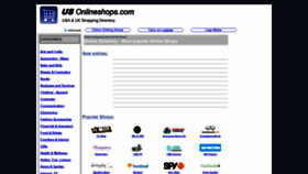 What Us-onlineshops.com website looked like in 2020 (4 years ago)