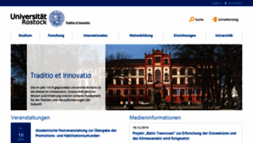 What Uni-rostock.de website looked like in 2020 (4 years ago)