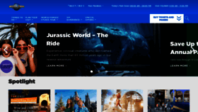 What Universalstudioshollywood.com website looked like in 2020 (4 years ago)