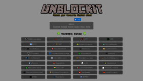 What Unblocked.mx website looked like in 2020 (4 years ago)