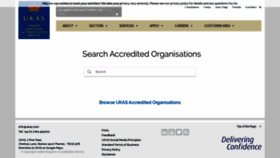 What Ukas.org website looked like in 2020 (4 years ago)