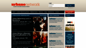 What Urbanonetwork.co.uk website looked like in 2020 (4 years ago)