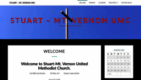 What Umcstuartia.org website looked like in 2020 (4 years ago)