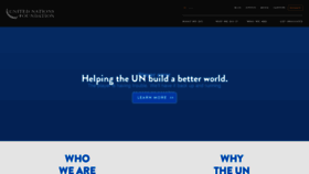 What Unfoundation.org website looked like in 2020 (4 years ago)