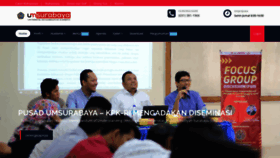 What Um-surabaya.ac.id website looked like in 2020 (4 years ago)
