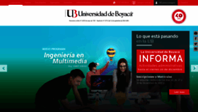 What Uniboyaca.edu.co website looked like in 2020 (4 years ago)