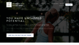 What Untappedpotentialpt.com website looked like in 2020 (4 years ago)