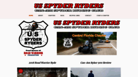What Usspyderryders.com website looked like in 2020 (4 years ago)