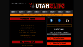 What Utaheliteathletics.com website looked like in 2020 (4 years ago)