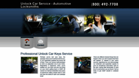 What Unlockcarservice.com website looked like in 2020 (4 years ago)