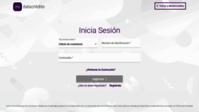 What Usuario.midatacredito.com website looked like in 2020 (5 years ago)