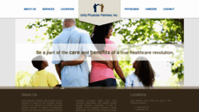 What Unityphysicianpartners.com website looked like in 2020 (4 years ago)