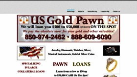 What Usgoldpawn.com website looked like in 2020 (4 years ago)