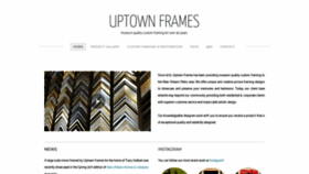 What Uptownframes.com website looked like in 2020 (4 years ago)