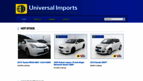 What Universalimports.co.nz website looked like in 2020 (4 years ago)