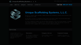 What Uniquescaffoldingsystems.com website looked like in 2020 (4 years ago)