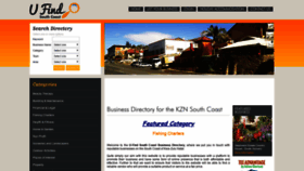 What Ufindsouthcoast.co.za website looked like in 2020 (4 years ago)
