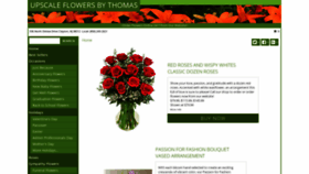 What Upscaleflowersbythomas.com website looked like in 2020 (4 years ago)